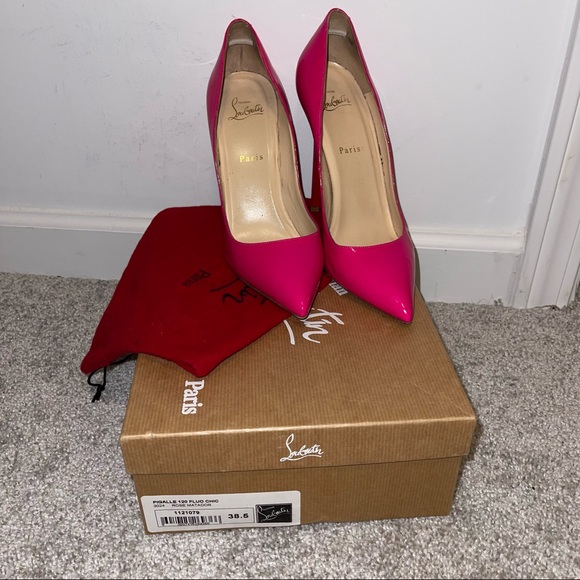 Christian Louboutin Shoes - Hot pink Christian Louboutins